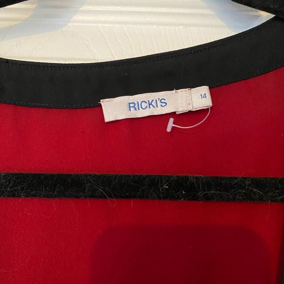 Sheer Deep V Neck Blouse - Picture 7 of 9